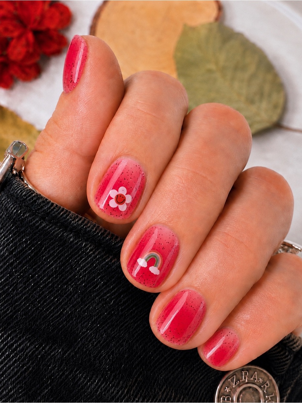 Floral Nail Art Stickers